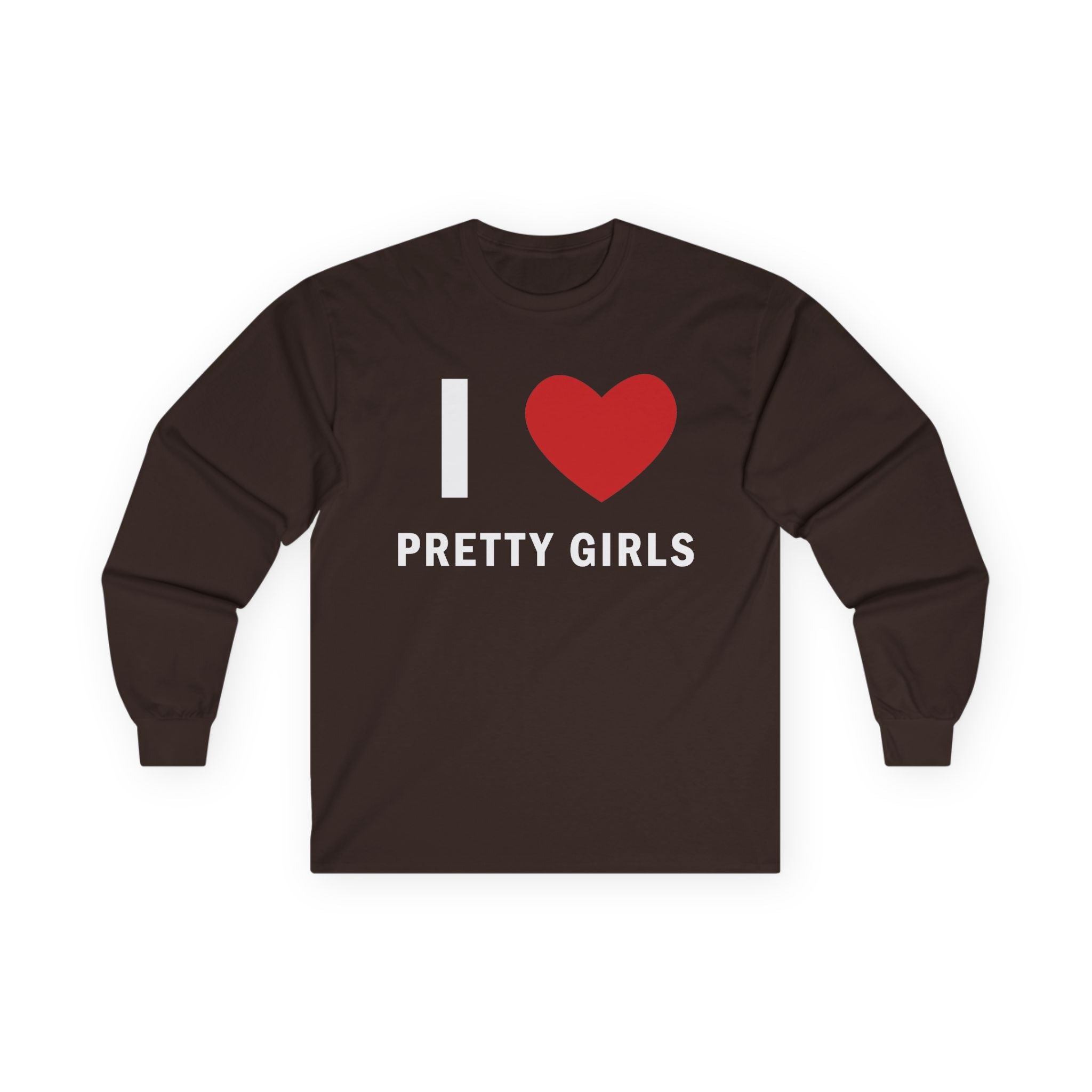 I ♥ Pretty Girls  Long Sleeve | Velvet Noir Drop 001