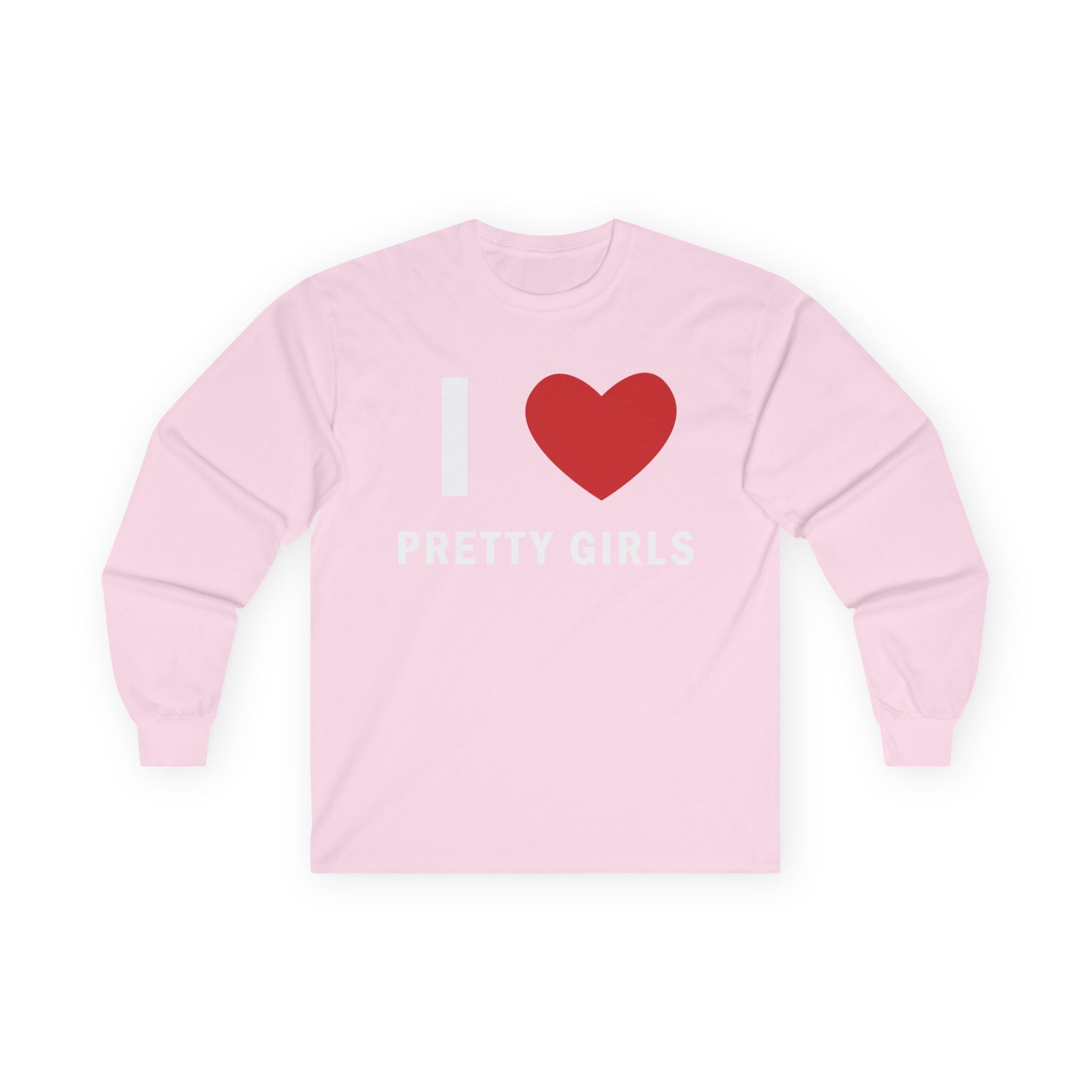 I ♥ Pretty Girls  Long Sleeve | Velvet Noir Drop 001