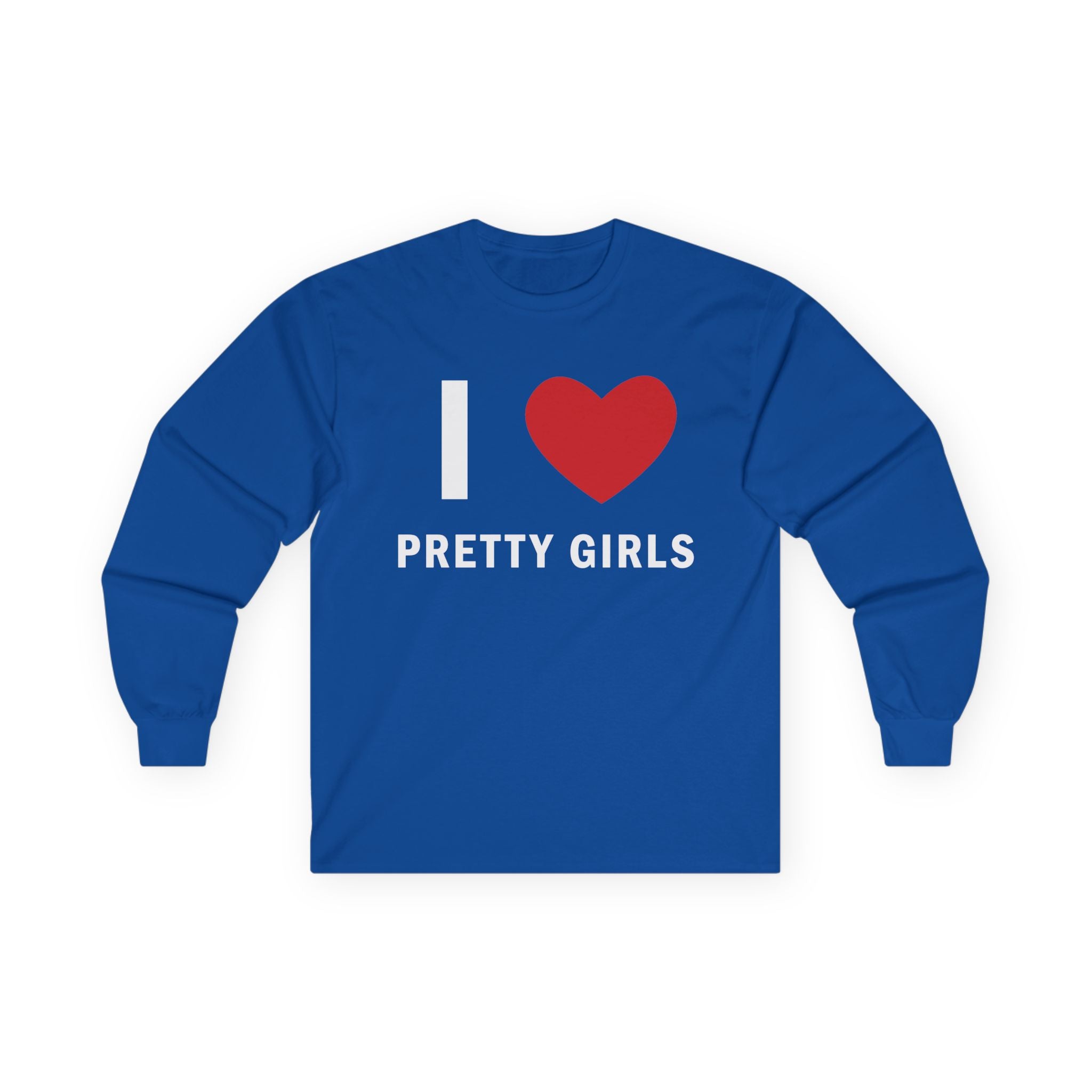 I ♥ Pretty Girls  Long Sleeve | Velvet Noir Drop 001