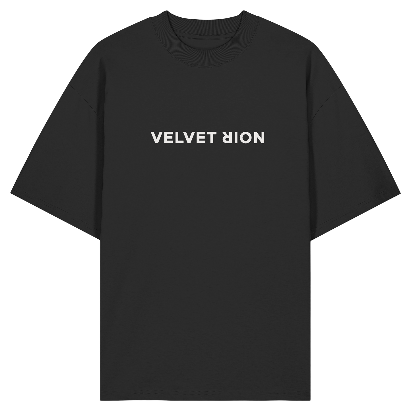 Velvet Noir oversized Shirt